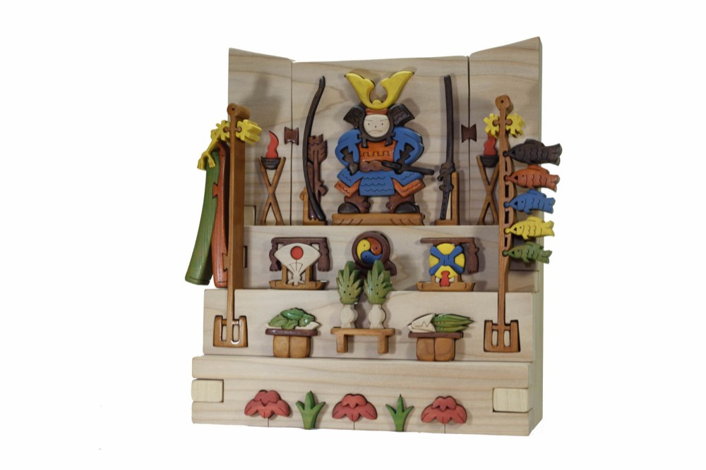 五月人形三段飾り