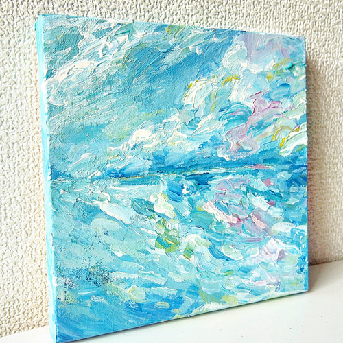 空と海　ガッシュ画 空と海ガッシュ画