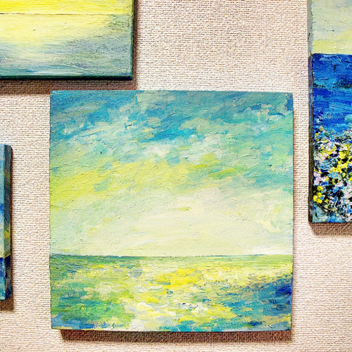 海の絵画 Amazon.co.jp: 水彩画 風景画 海の絵 海 サーフィン サーフィン