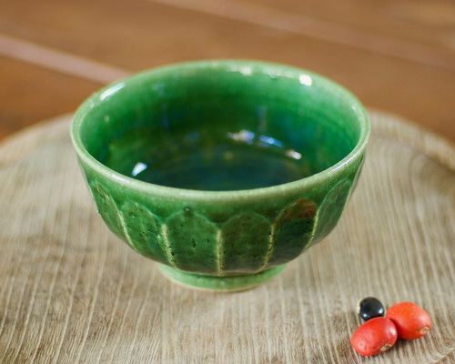 ほっこり栗釉の手作り茶碗 ほっこり栗釉の手作り茶碗 美術品・アンティーク・コレクション