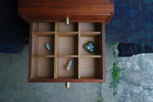 鳩尾榫雙層木櫃(可客製) 第7張的照片