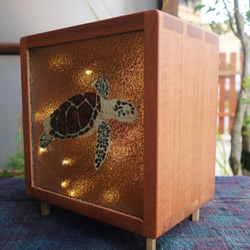 ニシキガメのライトボックス（パターンはカスタマイズ可能） 4枚目の画像