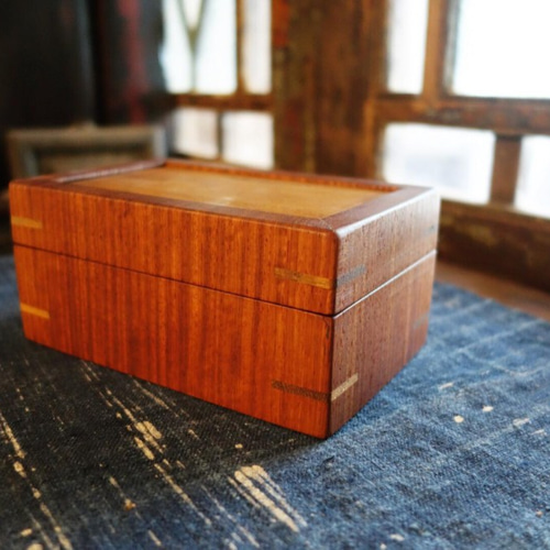 マニーローズ　木製小物入れ イマン ローズバスケット 木製ブレッドケース マニーローズ