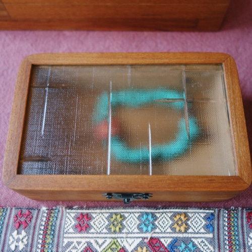 初期の台湾シルバースターガラス木箱 その他インテリア雑貨 守拙手活