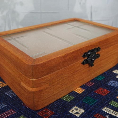 初期の台湾シルバースターガラス木箱 その他インテリア雑貨 守拙手活