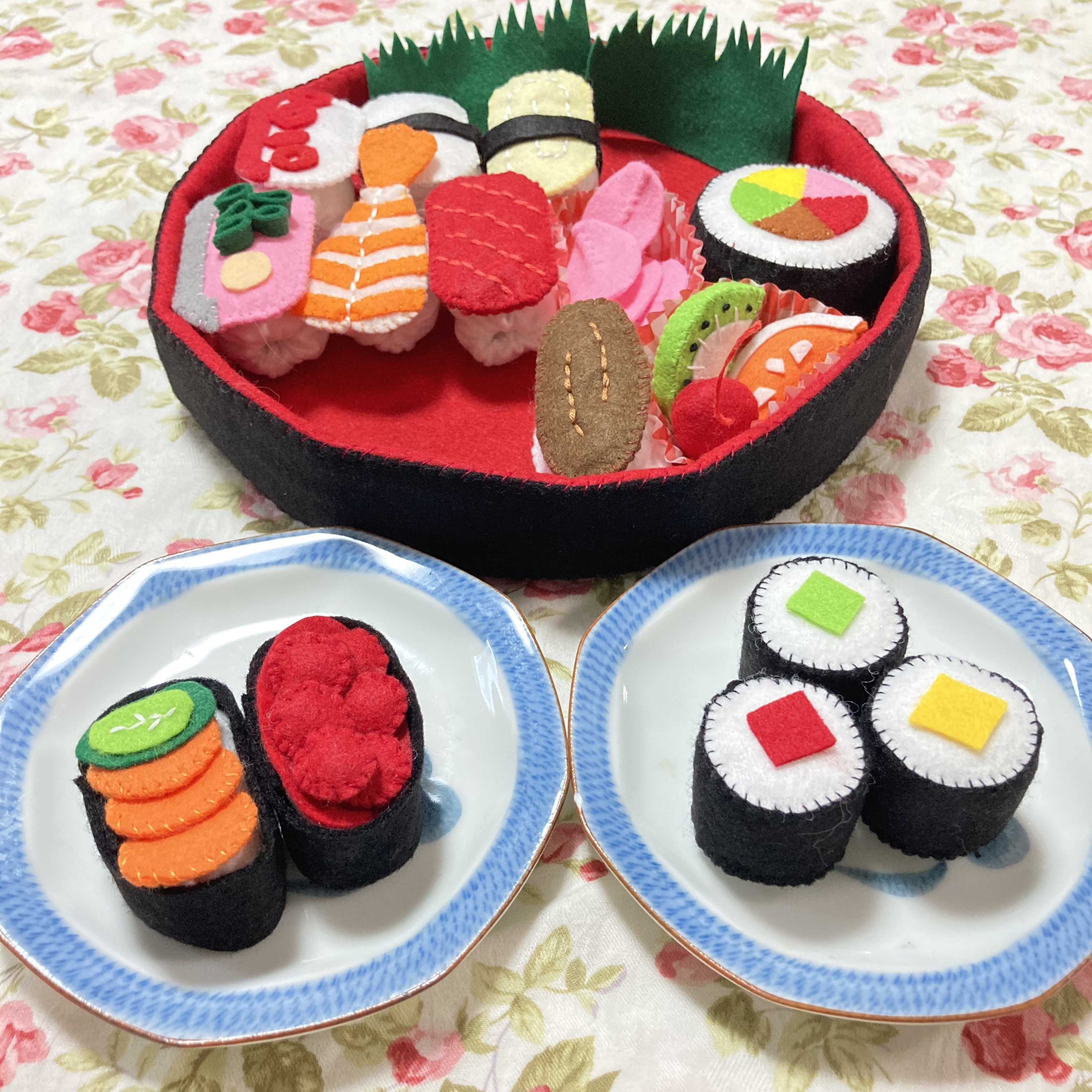 ⑦フェルトままごと　お寿司　オーダーページ