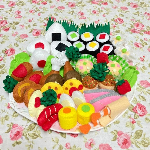 お弁当屋さん＊フェルトおままごと お弁当屋さん＊フェルトおままごと