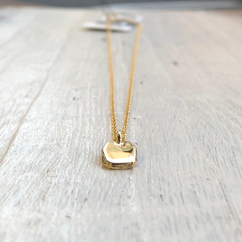 K18イエローゴールド/ミニプレートペンダント/p627 ネックレス