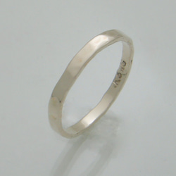 3ColorGold Ring "WhiteGold【M】" 2枚目の画像