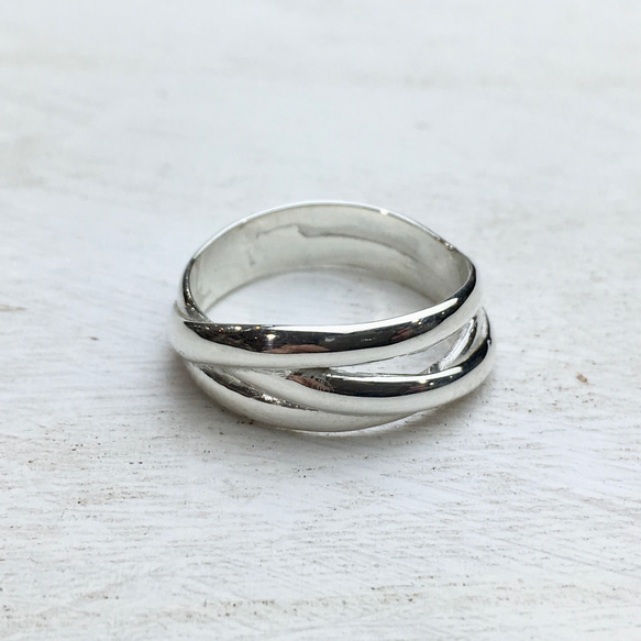 カッコいい3連風リング“ SILVER925 SRC33 指輪・リング kenzihouse