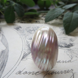 *♥Beautifuly Osmena pearl Cabochon Maroon purple Rainbow♥* 4枚目の画像