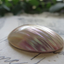 *♥Beautifuly Osmena pearl Cabochon Maroon purple Rainbow♥* 5枚目の画像