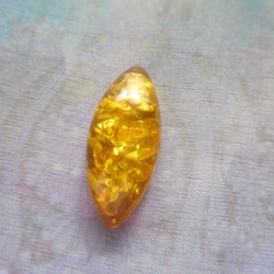 *♥*Honey Amber Cabochon Navette Shape*♥* 3枚目の画像