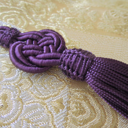 *♥*Moroccan Tassel Purple 紫紺色*♥* 3枚目の画像