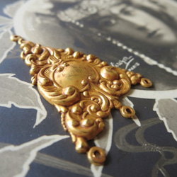 *♥*Rococo Vintage Chandelier Russian Gold Plate*♥* 7枚目の画像