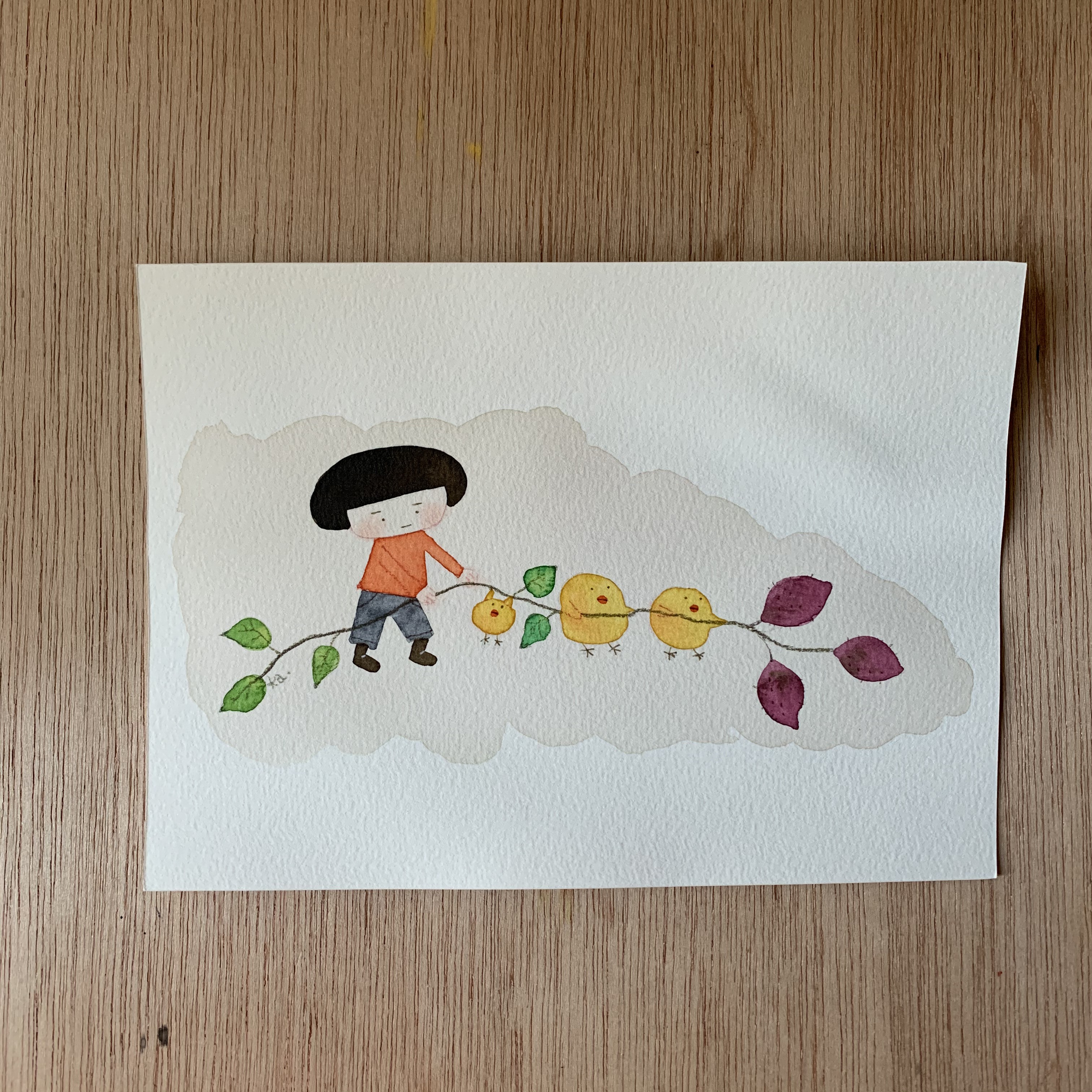 「力あわせて」原画　送料無料