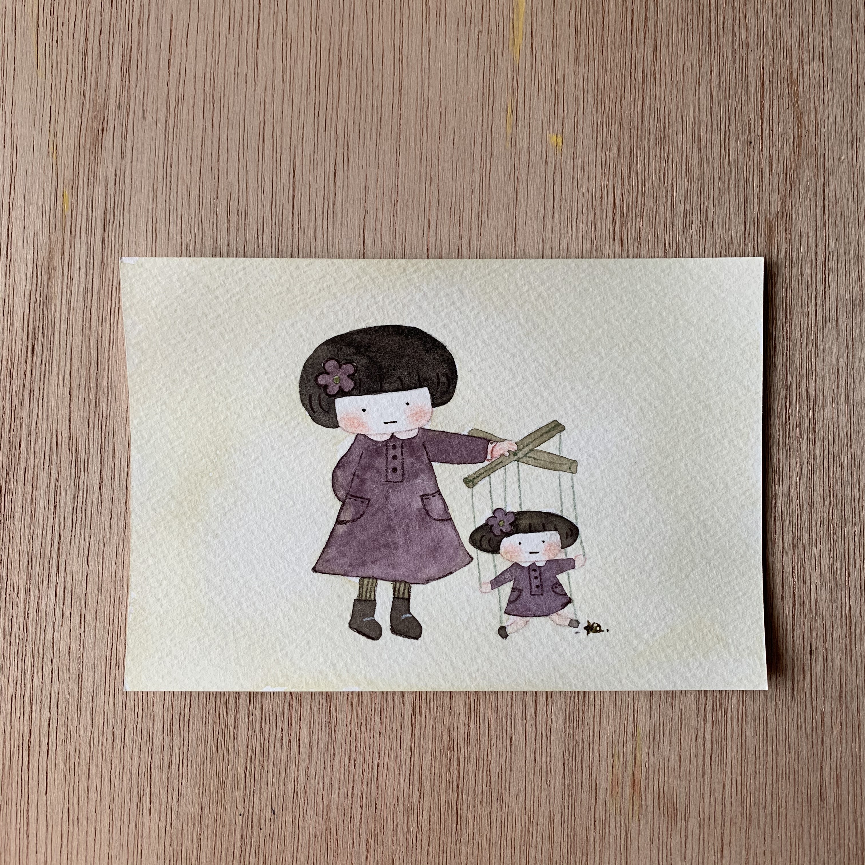 「わたし」原画　送料無料