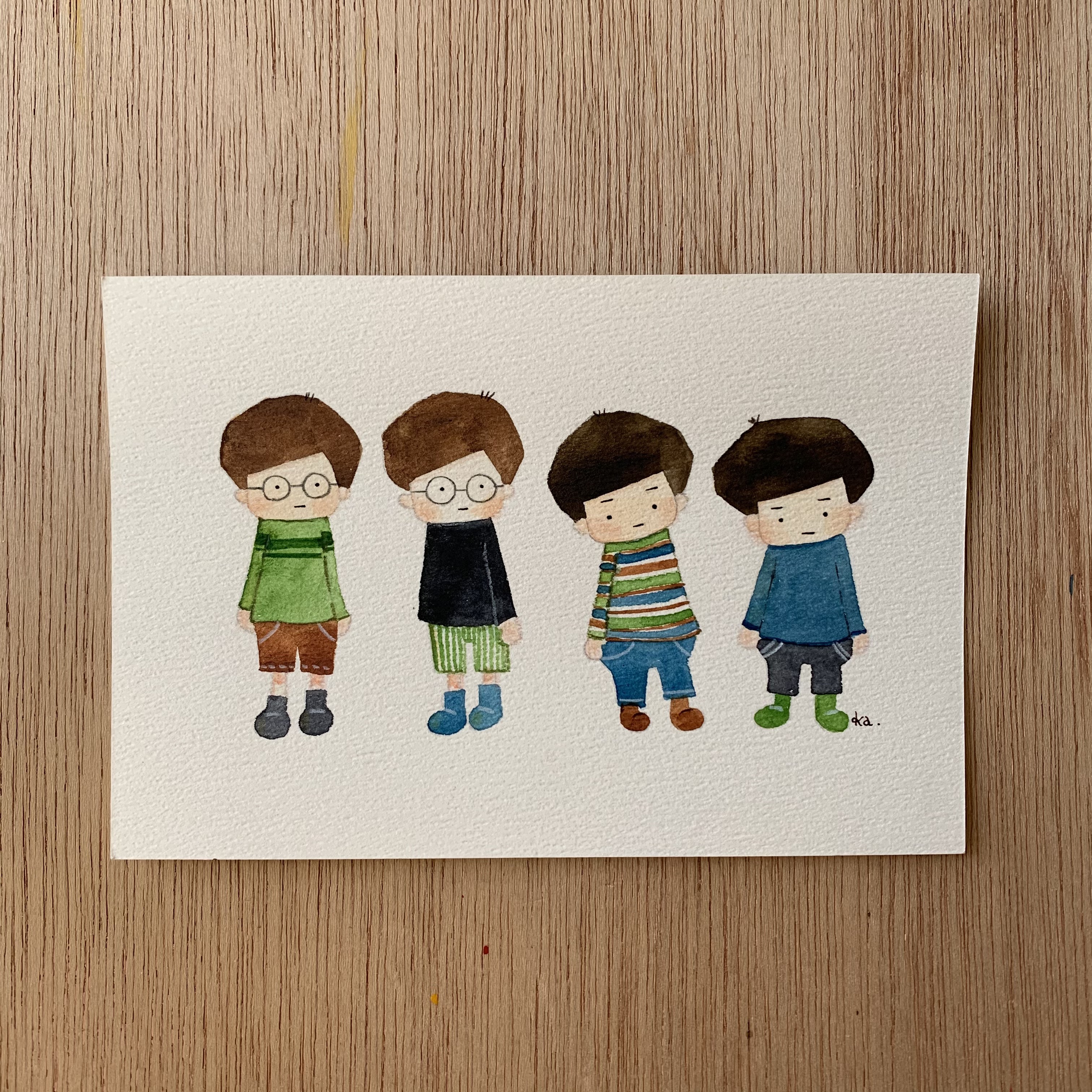 「僕は君のともだち」原画　送料無料