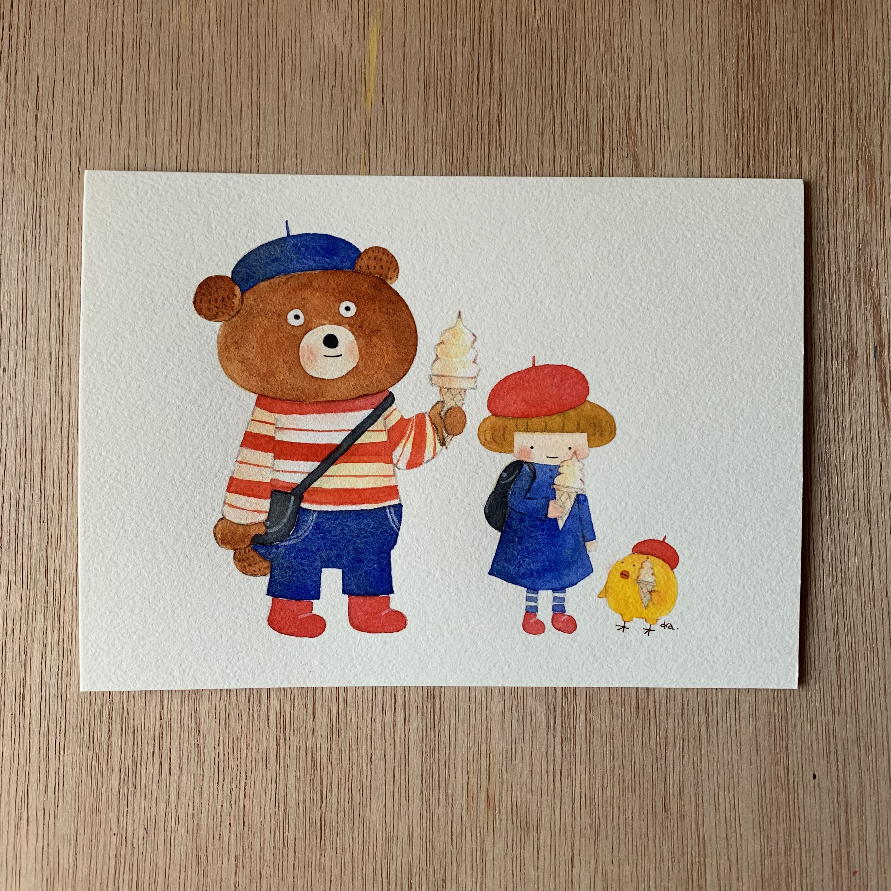 「じぶんサイズ」原画　送料無料