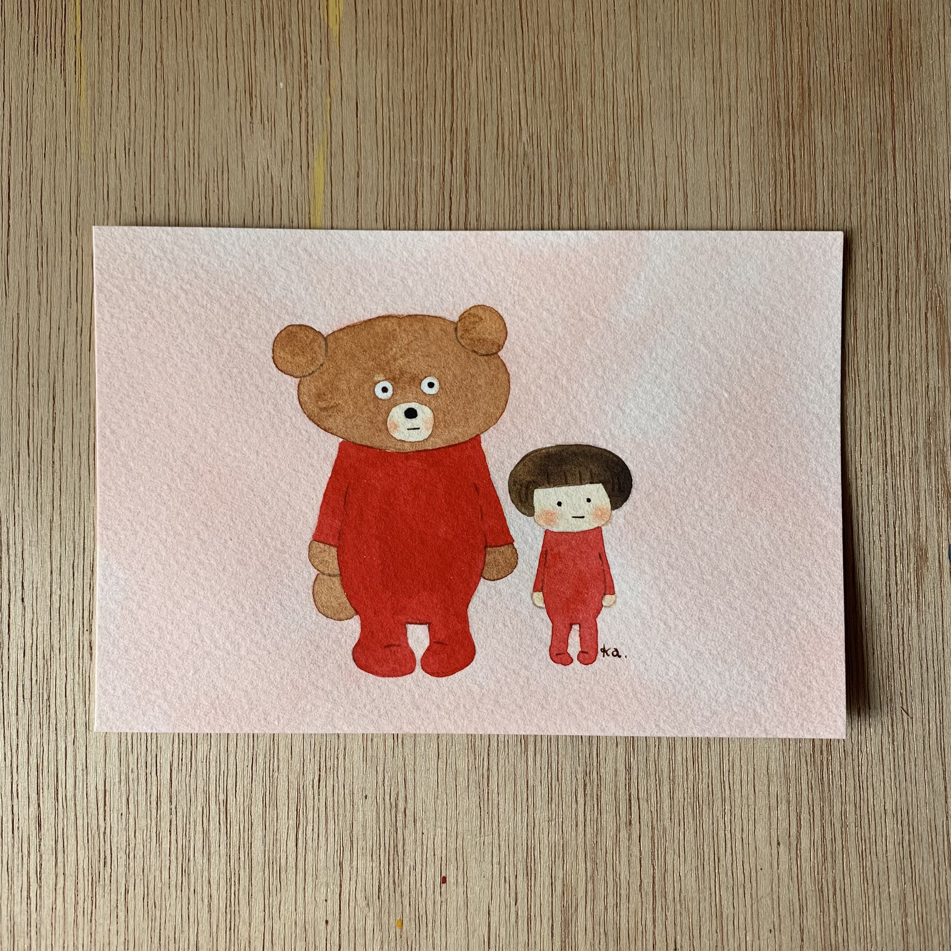 「よーいどん」原画　送料無料