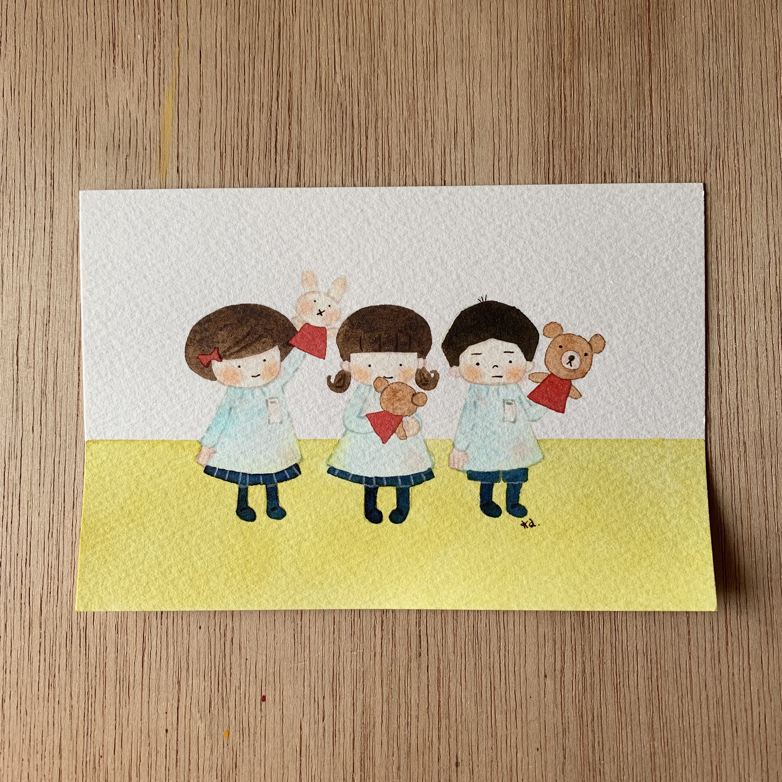 「心を運ぶ」原画　送料無料