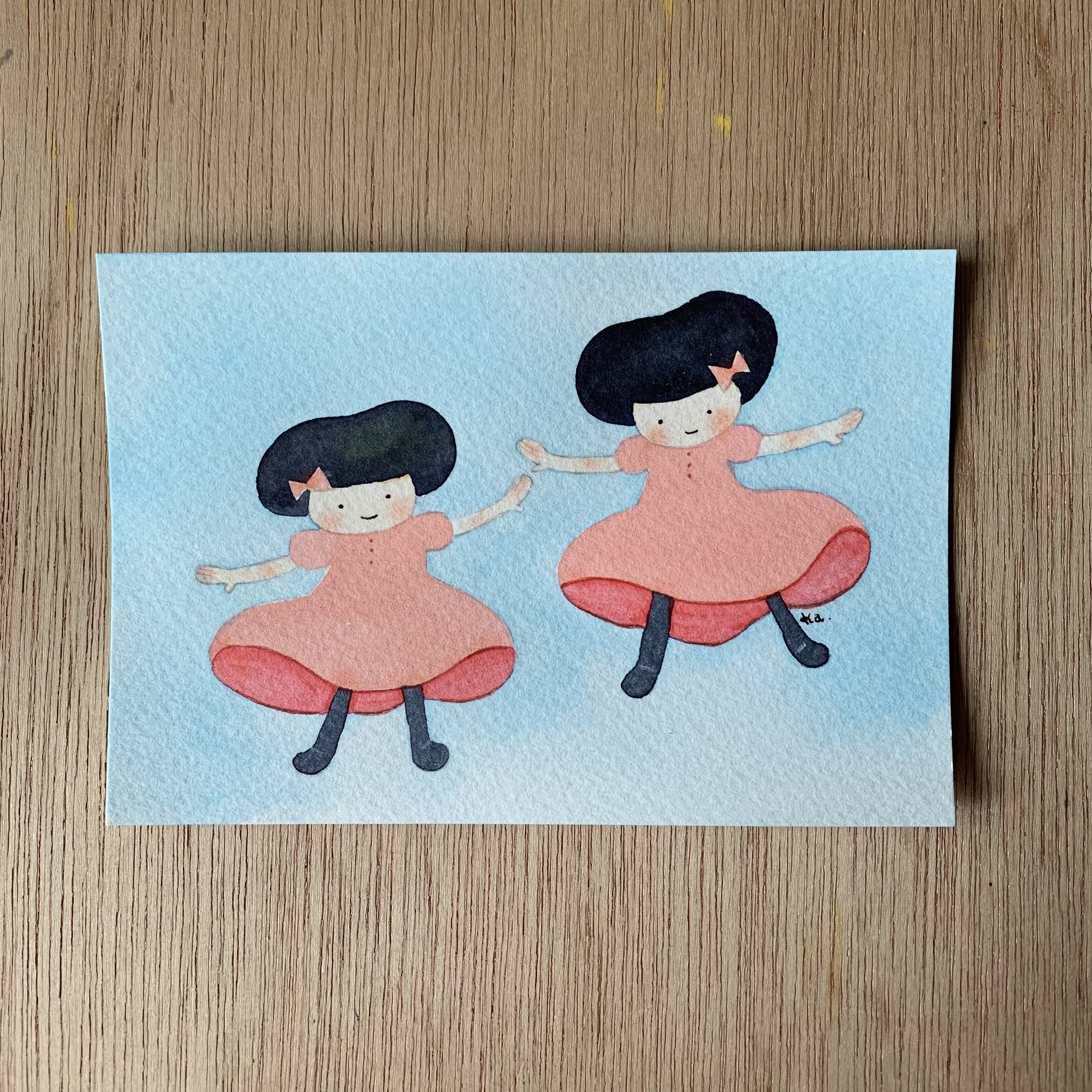 「ふわり」原画　送料無料