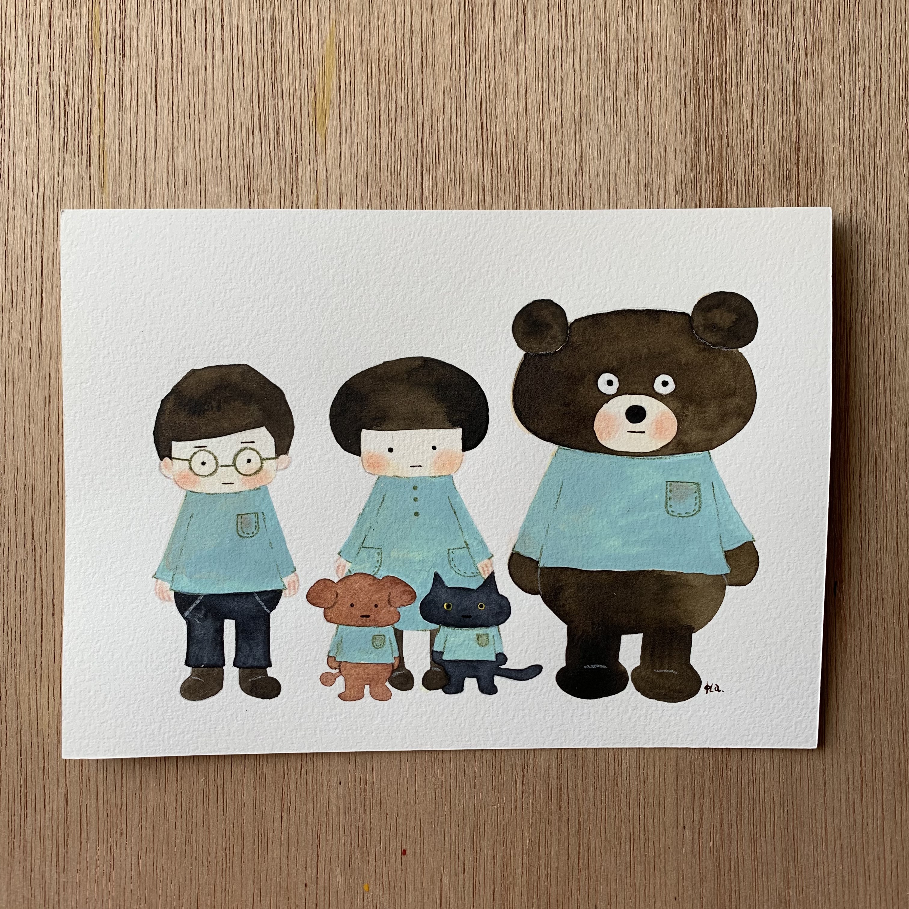 特集掲載作品「ポケット」原画　送料無料