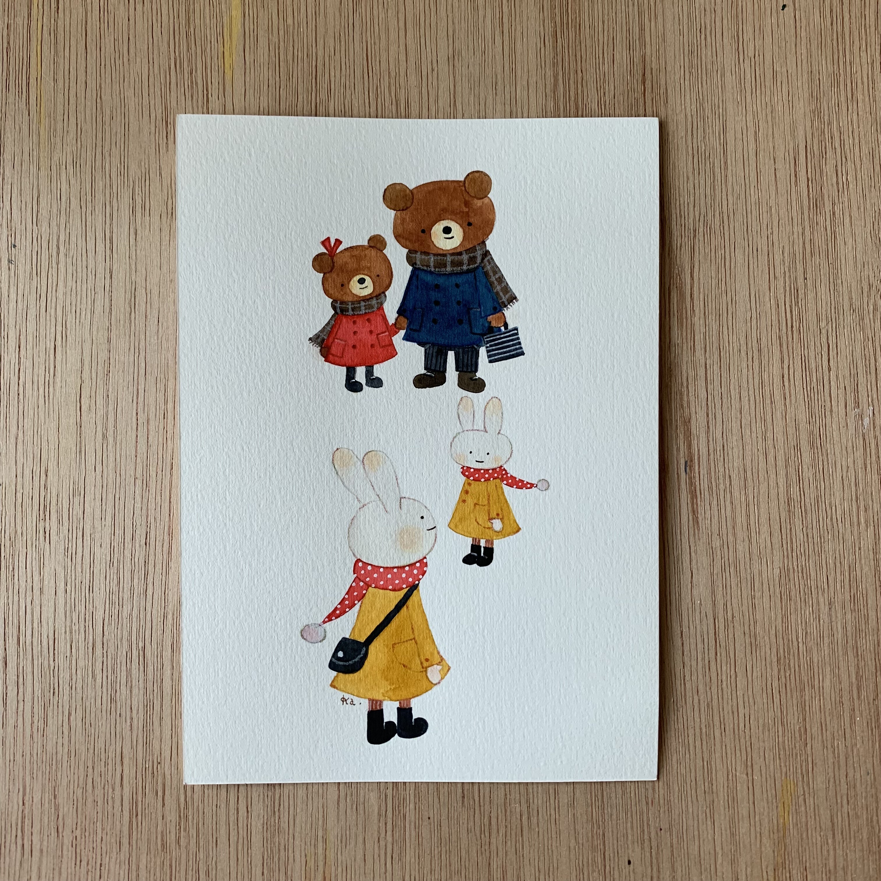 「また明日」原画　送料無料