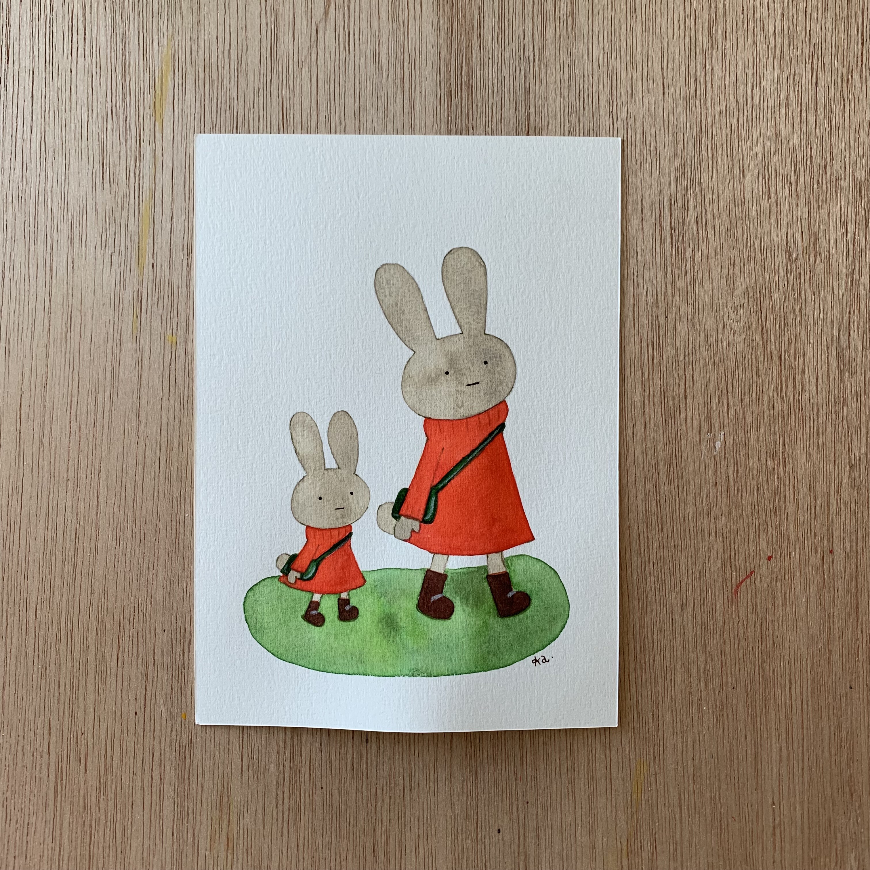 「たしかにいるの」原画　送料無料