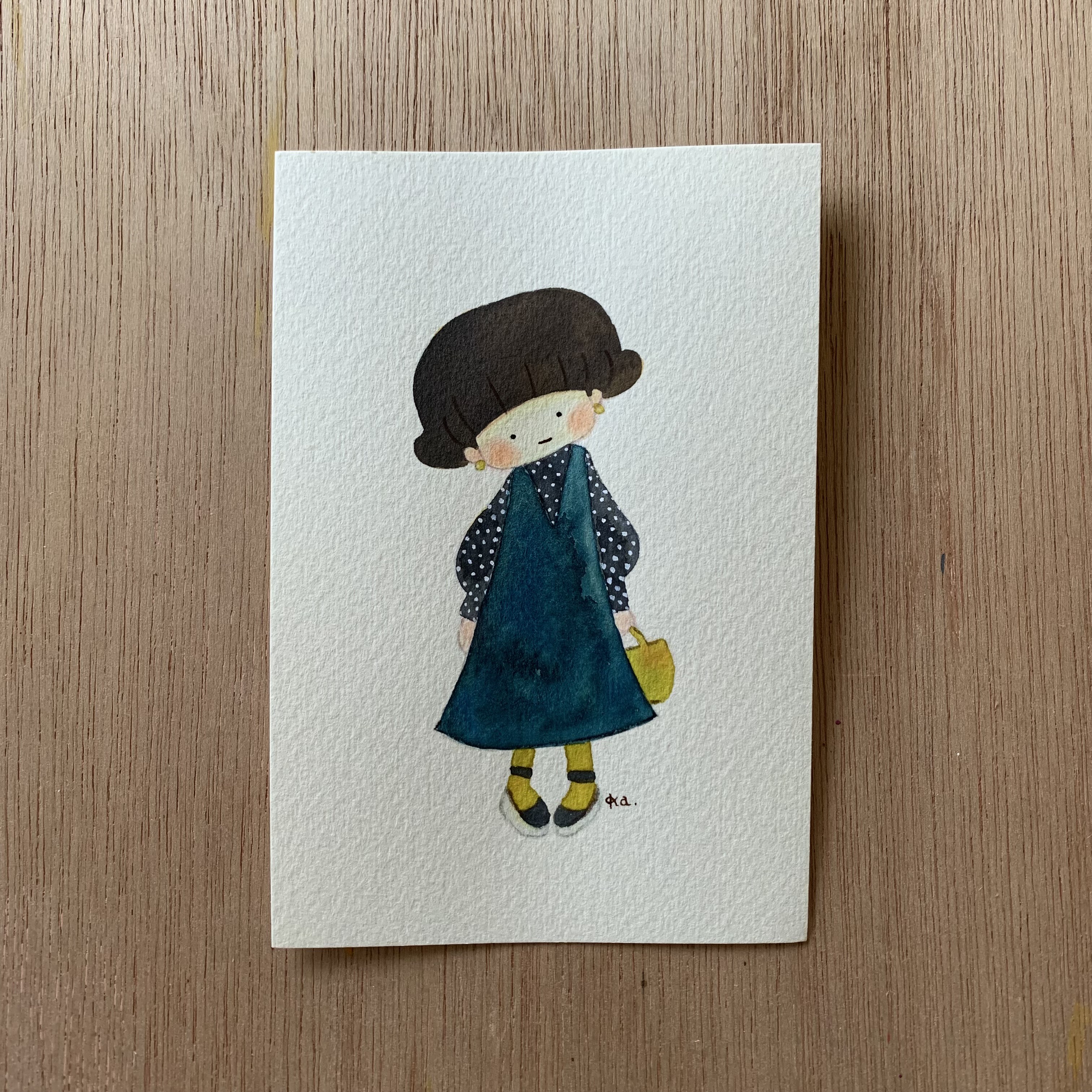 「なんにもない日」原画　送料無料