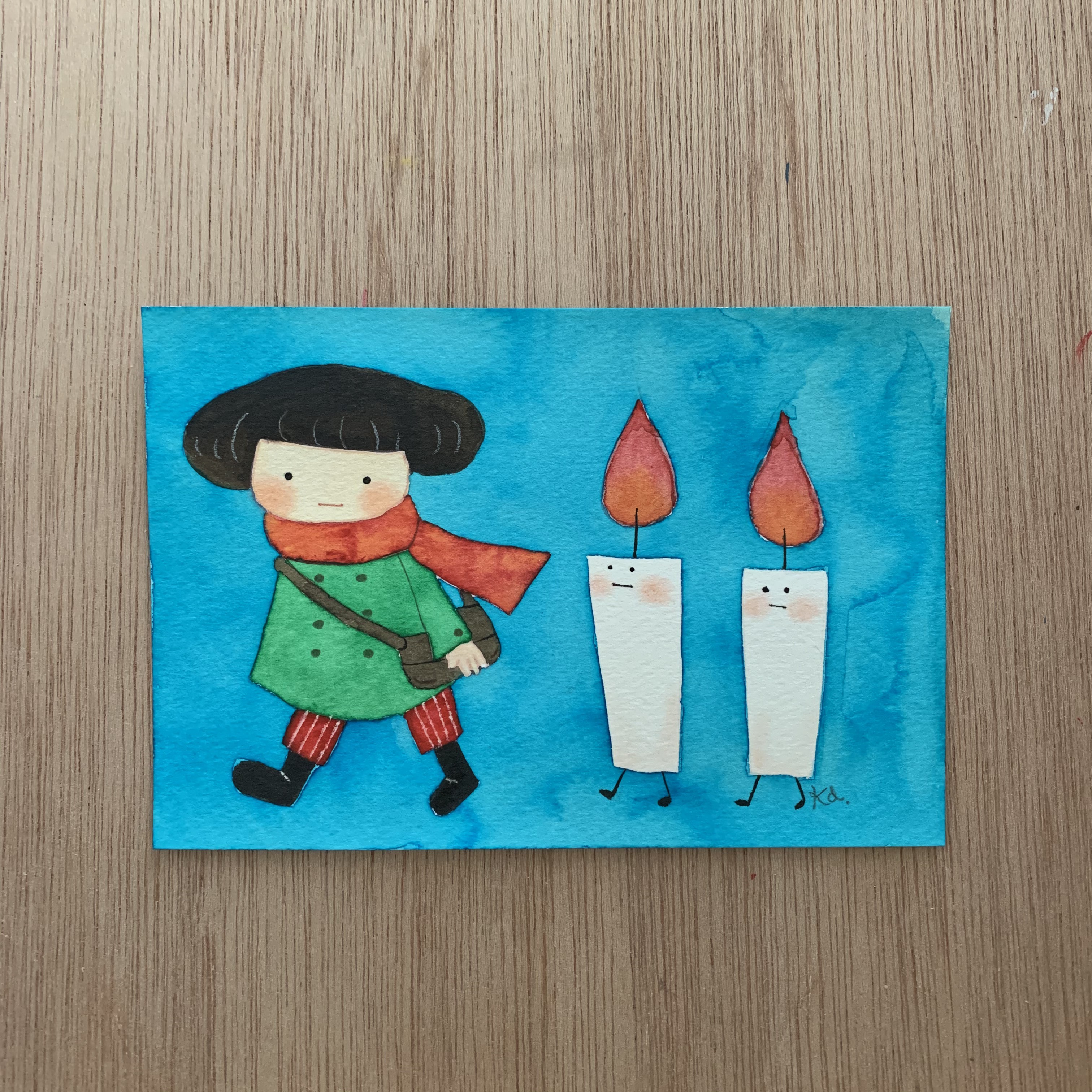 「HIKARIとともに」原画　送料無料