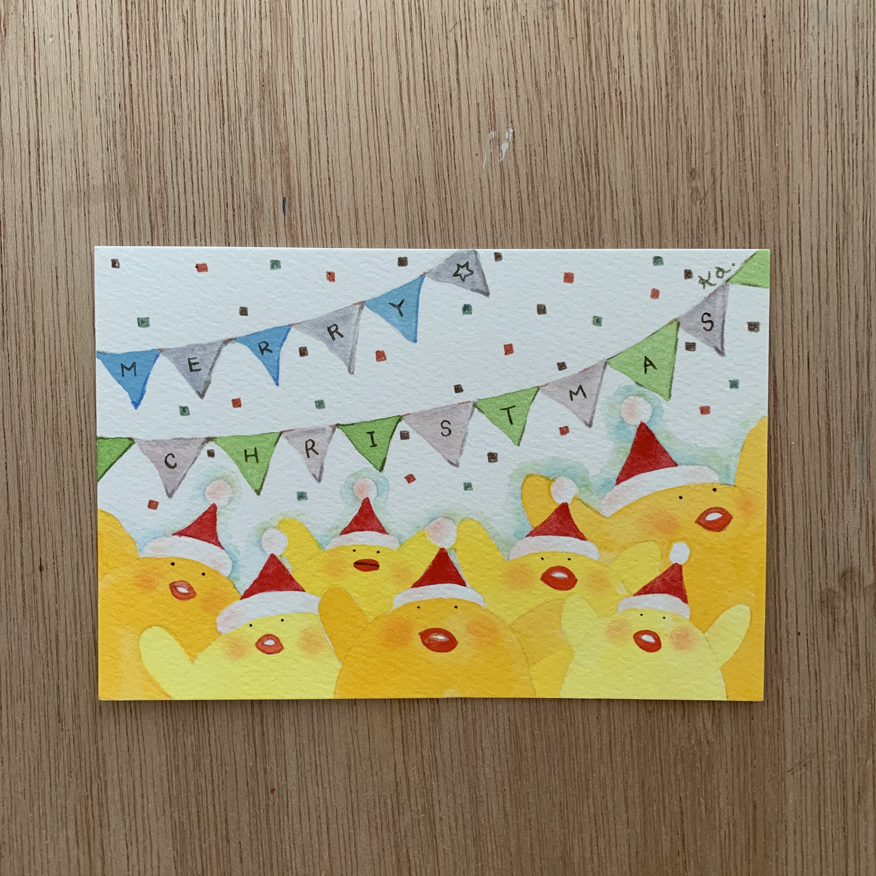 「christmas party！」原画　送料無料