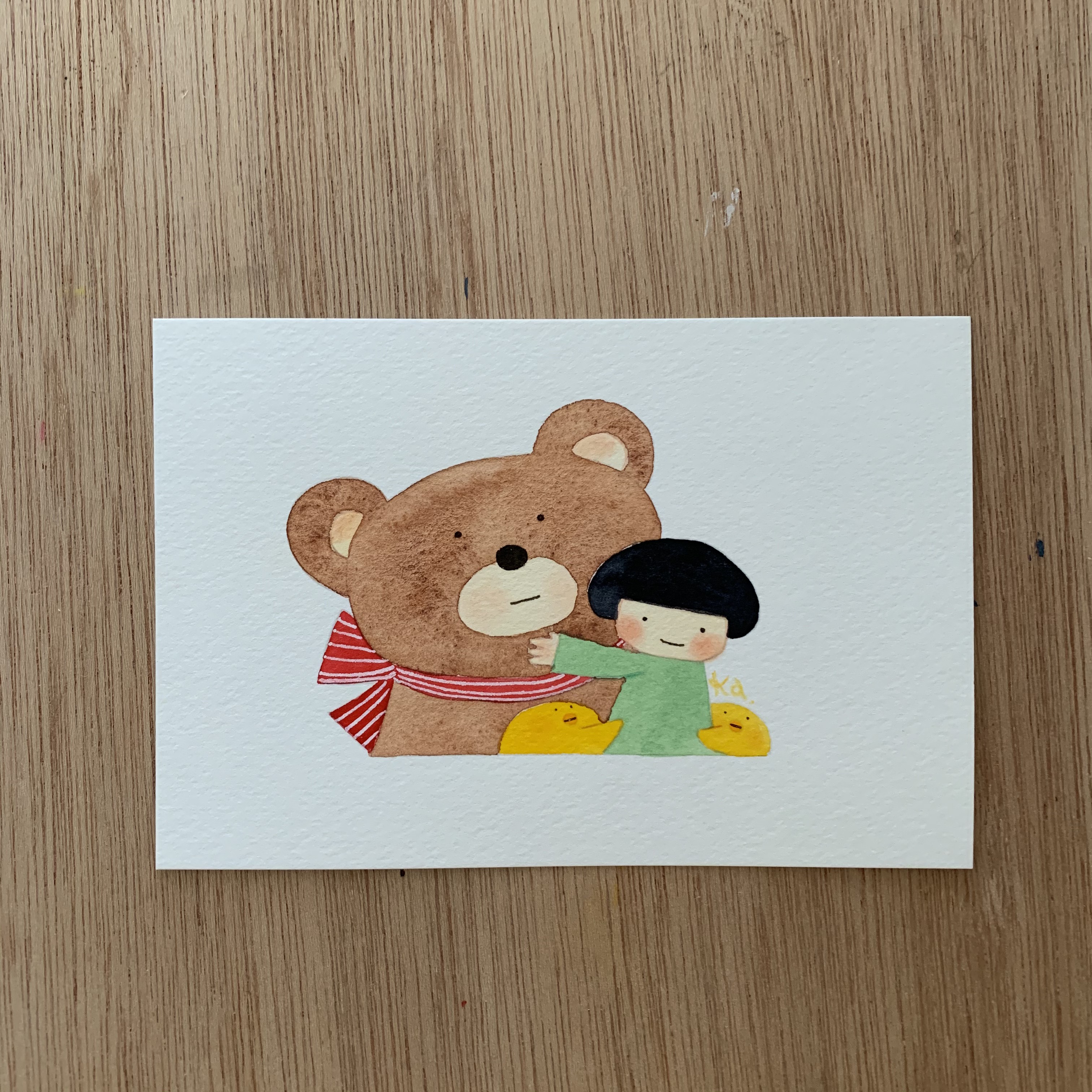 「gyuuu‼︎」原画　送料無料 14,040円