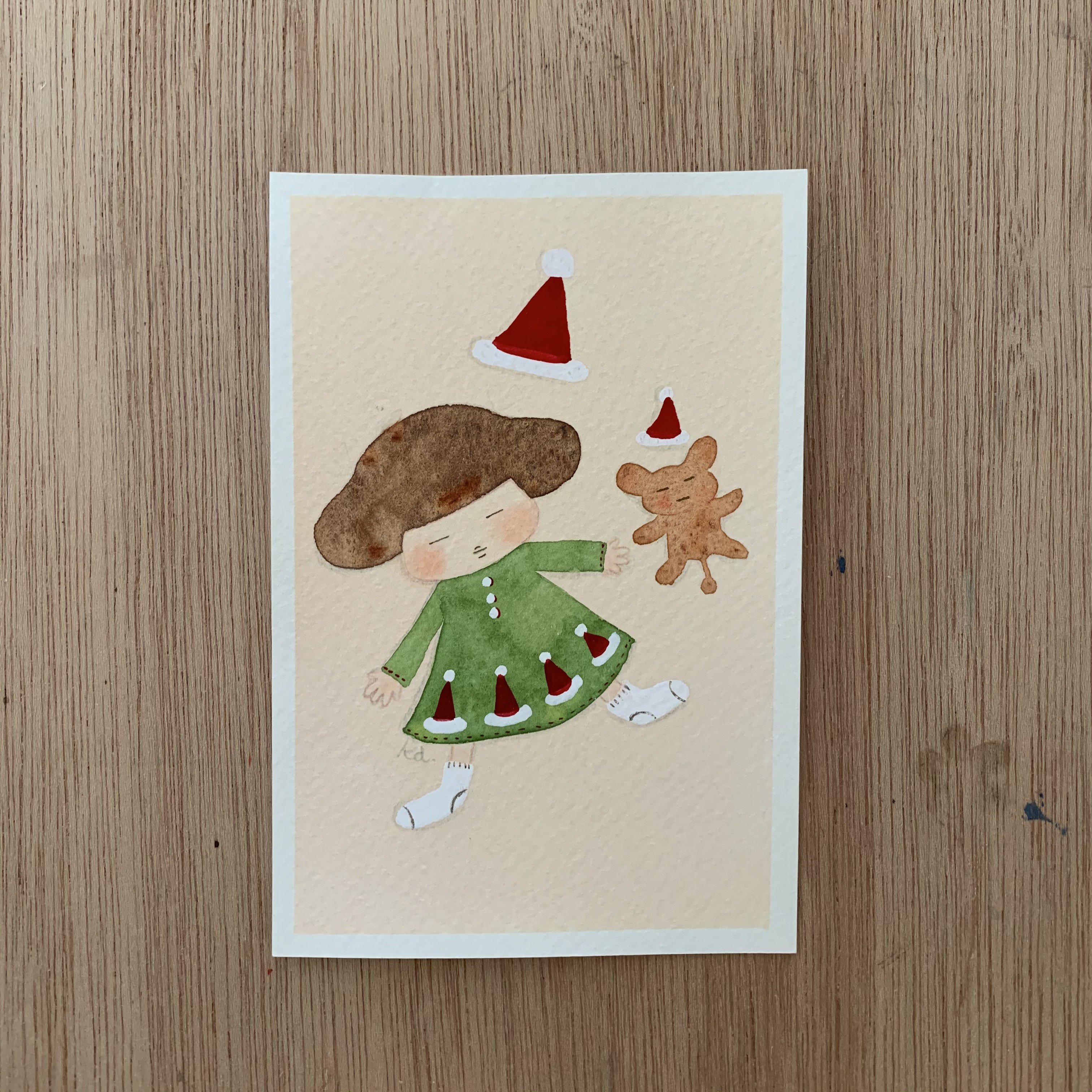 「夢の中」原画　送料無料