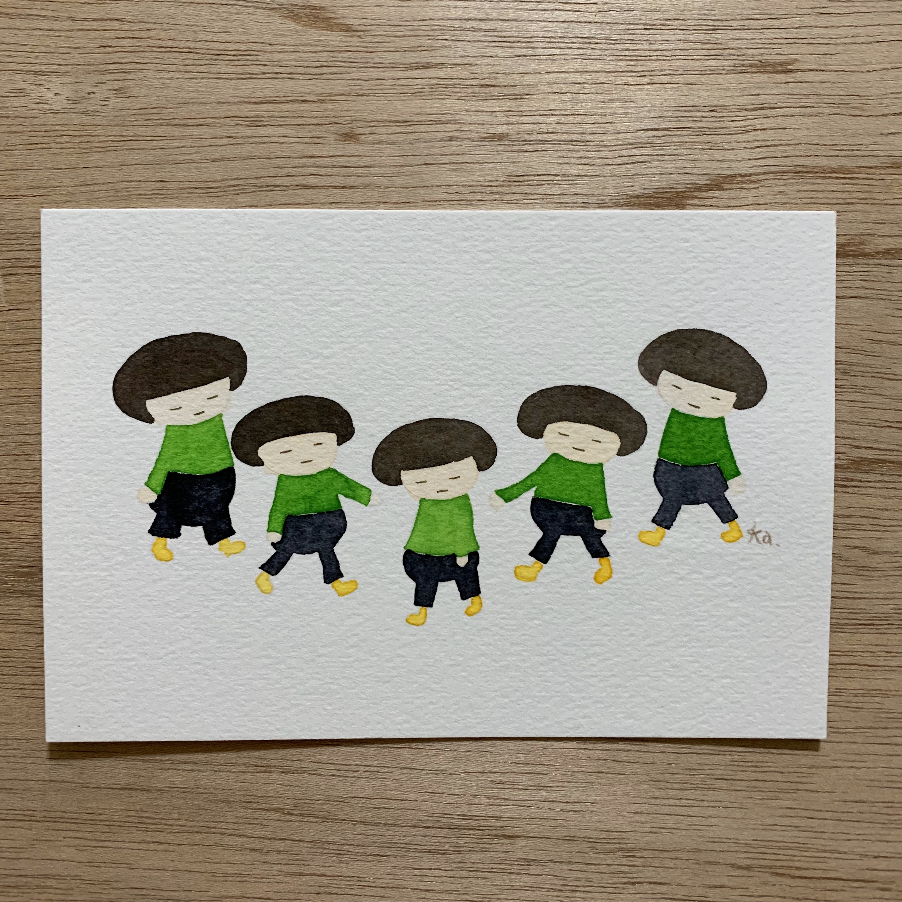 「green peace」原画　送料無料 13,680円