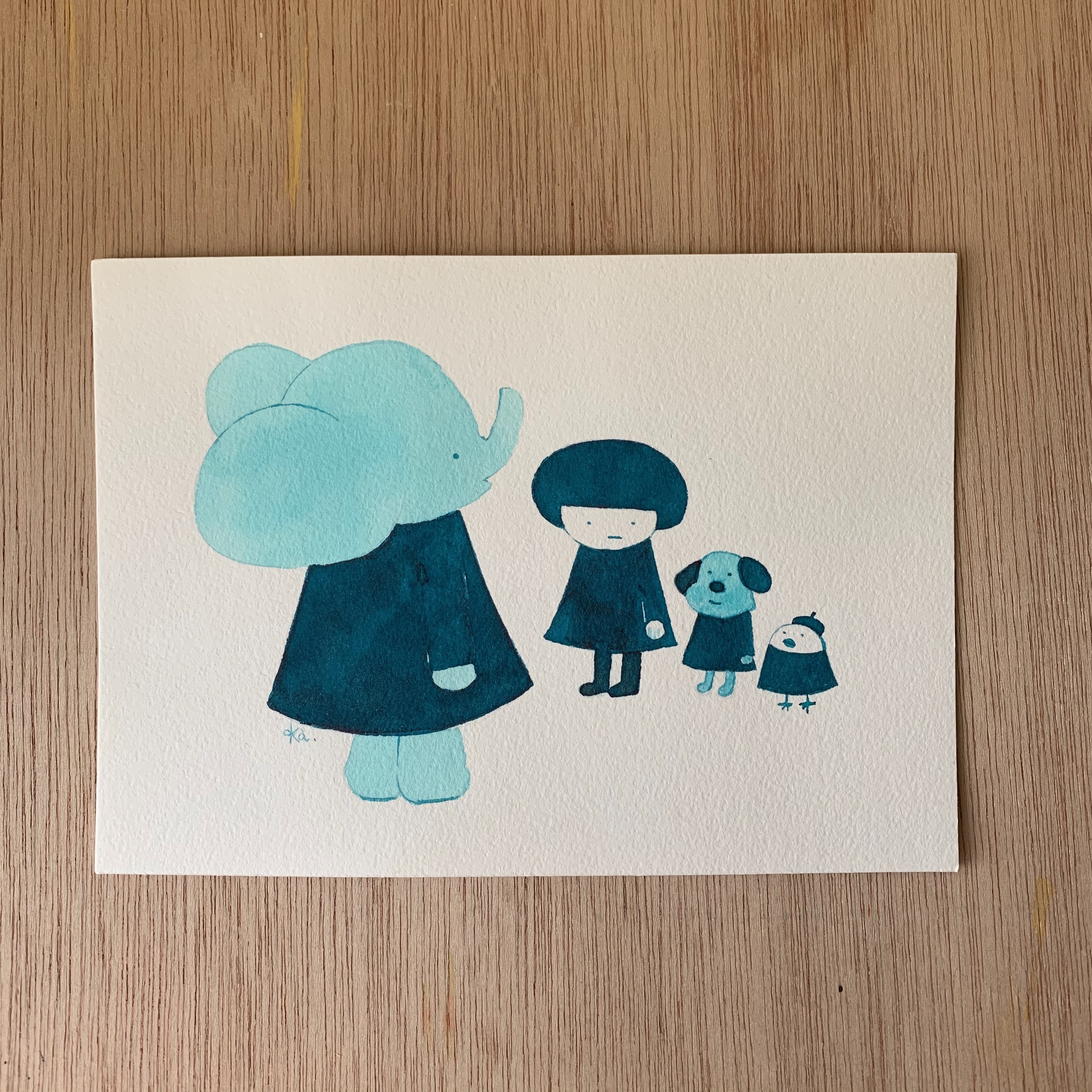 「Lesson」キラキラ原画　送料無料