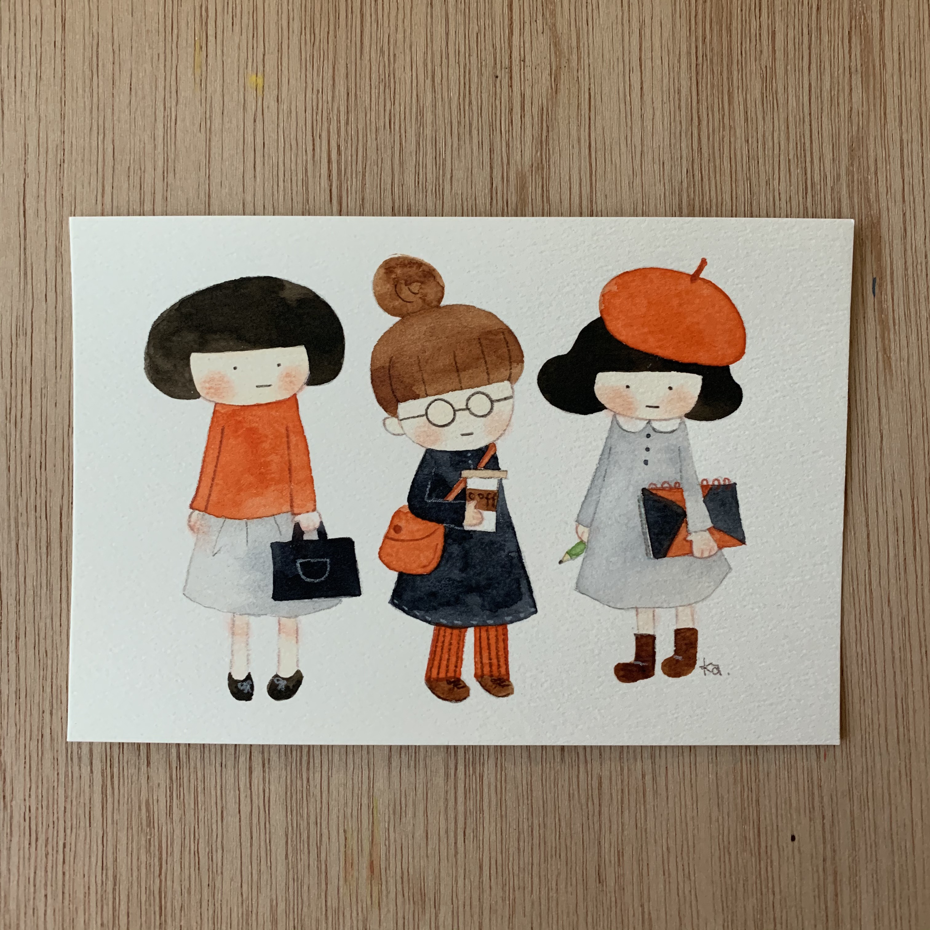 「それぞれの夢」　原画　送料無料