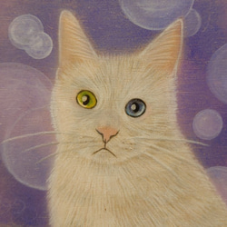 絵画　アクリル絵　額縁　ボード　シャボン玉 いわさきちひろ 絵画 シャボン玉(しゃぼんだま)壁掛け用
