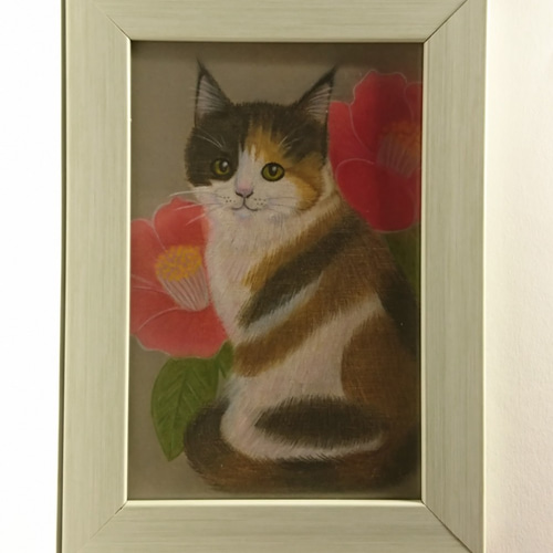 【絵画】三毛猫 三毛猫」 by TAKA｜Artmeter｜暮らしを彩るアートが、きっと見つかる