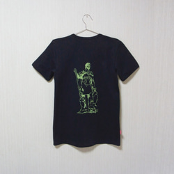 古代都市国家カルタゴの将軍　ハンニバル・バルカ　　-超厚手Tシャツを使い　手でペイントした特別品　受注生産 1枚目の画像