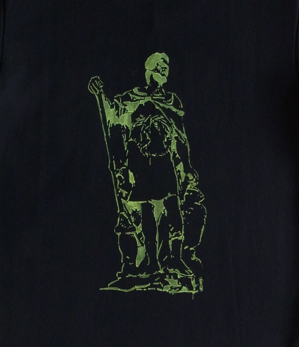 古代都市国家カルタゴの将軍　ハンニバル・バルカ　　-超厚手Tシャツを使い　手でペイントした特別品　受注生産 4枚目の画像