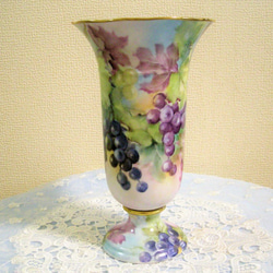 ♡hand painting vase (花瓶)高さ２５㎝ 3枚目の画像