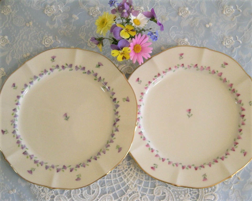 訳アリお買い得21㎝中皿ｘ2枚セット*ノリタケ磁器使用