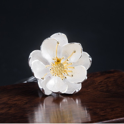 受注制作＞蓮の花のかんざし ハス はす シルバー K014 かんざし Vary  