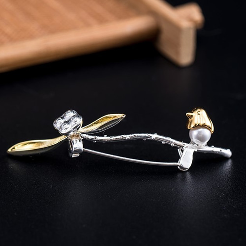 受注制作＞蓮の花のブローチ はす シルバー C010 ブローチ Vary 通販 