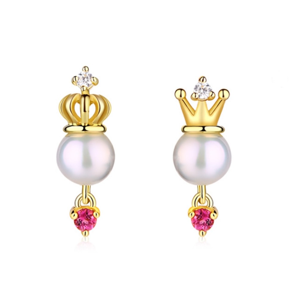 ＜受注制作＞パールのピアス　トルマリン　SILVER　0532