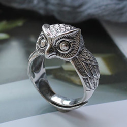 レースリング 透かし模様 シルバー ギフト R229 指輪・リング Vary