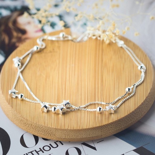 ＜受注制作＞星のアンクレット　可愛い　夏　海　0351