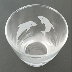 イルカのグラス 4枚目の画像