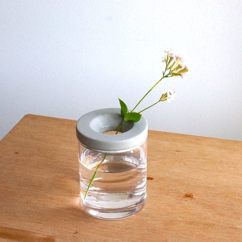 セメント水耕栽培容器 / 花瓶 -1- 一輪挿し・花瓶・花器 pokune 通販